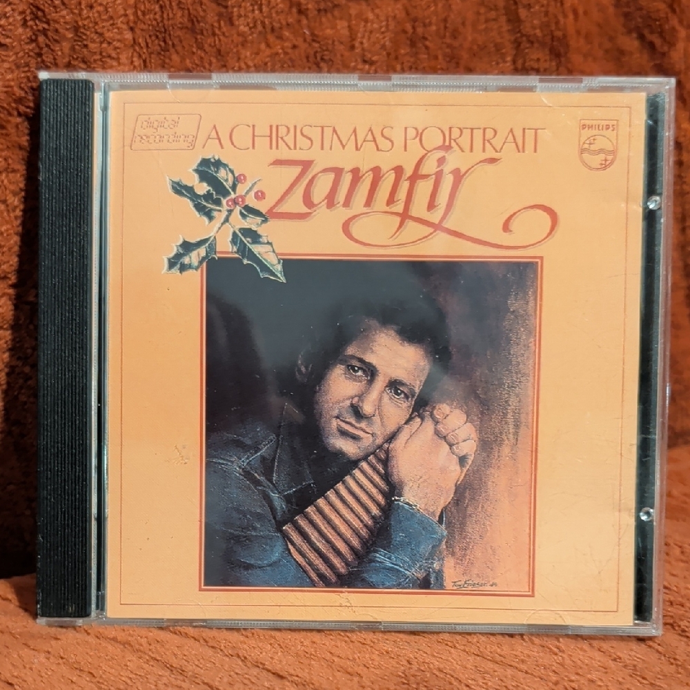 Philips Zamfir A Christmas Portrait CD - Orange and Black